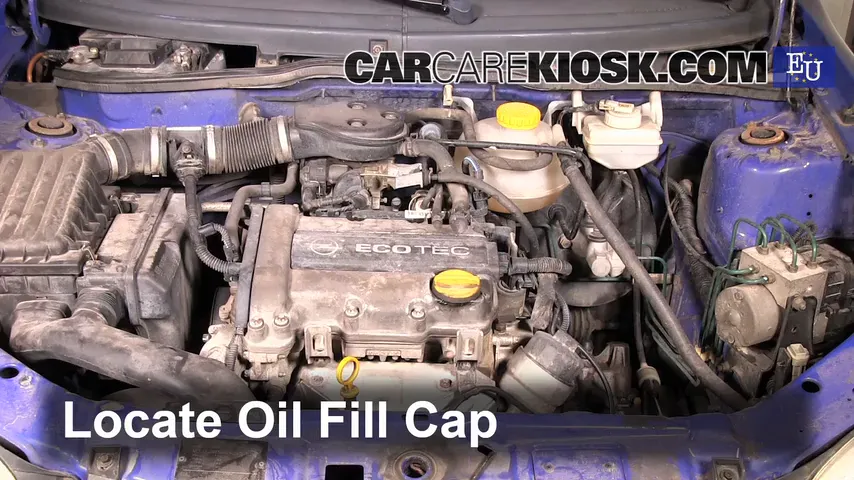 1998 Opel Corsa B II 1.0L 3 Cyl. Oil